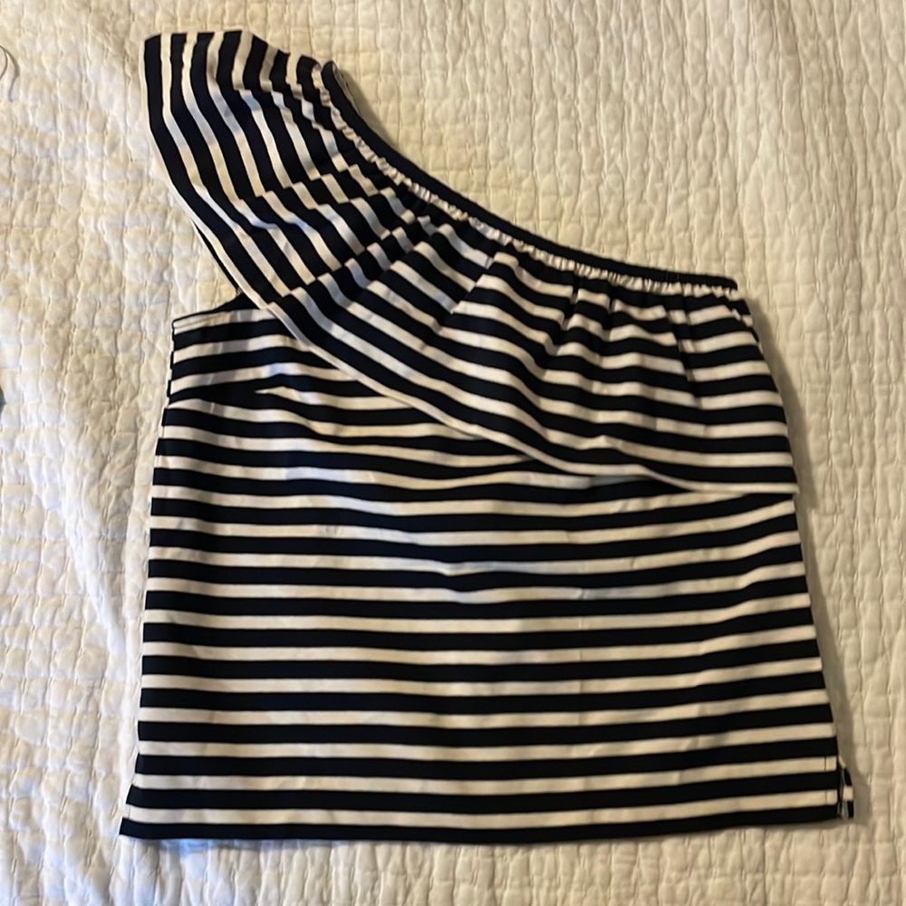 One shouldered J. Crew top